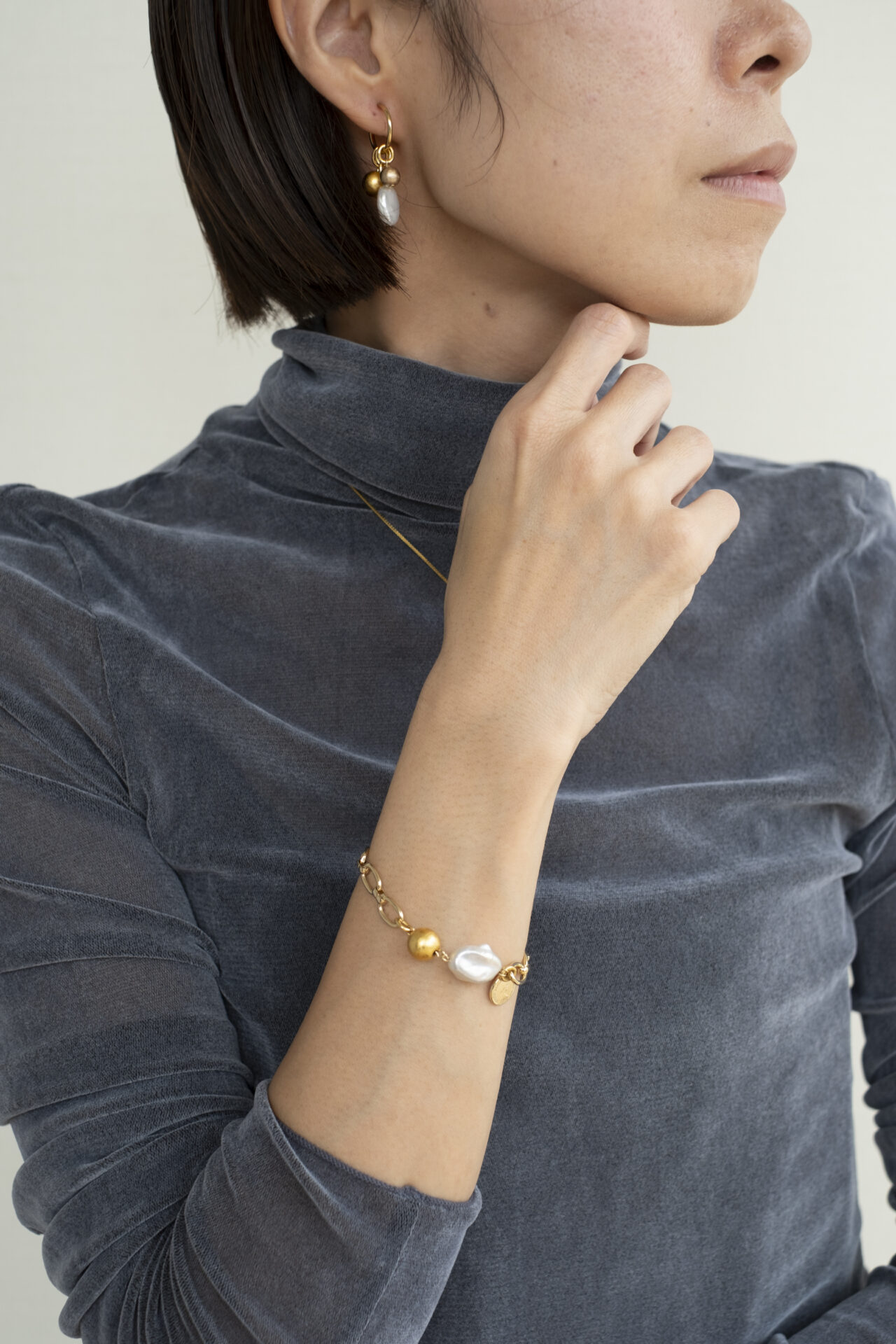 ネックレス＆ピアス モデル2