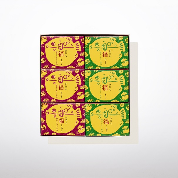 福しるこ 6個セット（小豆と抹茶）